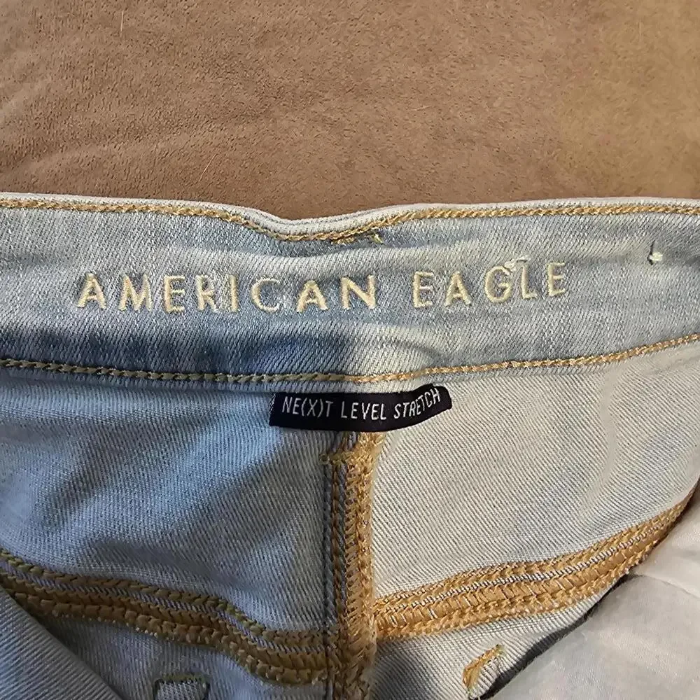 AE Light Wash Shorts Size 2